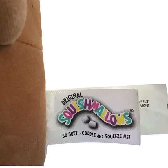 Regina the Corgi 8” Squishmallow Plush “Hugs & Squishes” Heart - Picture 3 of 4